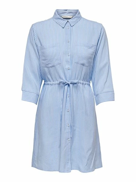 Only Damen Shirtkeid ONLTAMARI 3/4 SHIRT DRESS 9 Only Damen Shirtkeid ONLTAMARI 3/4 SHIRT DRESS – Bild 7