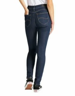 Lee Damen Jeans Jeanshose Stretch Scarlett High Skinny Fit - Blau - Tonal Stonewash 12 Lee Damen Jeans Jeanshose Stretch Scarlett High Skinny Fit - Blau - Tonal Stonewash -JEANS DIRECT Verkäufe 41786 112114279 4