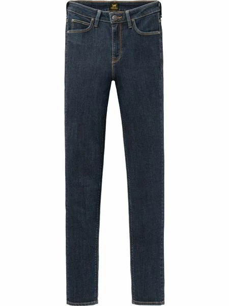 Lee Damen Jeans Jeanshose Stretch Scarlett High Skinny Fit - Blau - Tonal Stonewash 10 Lee Damen Jeans Jeanshose Stretch Scarlett High Skinny Fit - Blau - Tonal Stonewash – Bild 8
