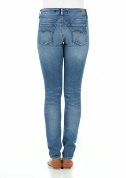 Replay Damen Jeans New Luz - Skinny Fit - Blau - Medium Blue Denim 9 Replay Damen Jeans New Luz - Skinny Fit - Blau - Medium Blue Denim -JEANS DIRECT Verkäufe 41793 WH689000261C39009 hi 1