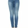 Replay Damen Jeans New Luz - Skinny Fit - Blau - Medium Blue Denim -JEANS DIRECT Verkäufe 41793 WH689000261C39009 vo