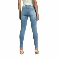 G-Star Raw G-Star Damen Jeans 3301 High Skinny Fit - Blau - Light Indigo Aged -JEANS DIRECT Verkäufe 41805 D05175 8968 8436 M02 1