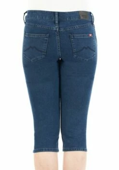 Mustang Damen Capri Jeans Jasmin - Slim Fit - Blau -JEANS DIRECT Verkäufe 42206 Mustang 1007163 5000 780 hi 1