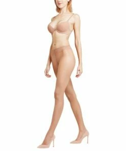 Falke Damen Strumpfhose Shelina 12 DEN -JEANS DIRECT Verkäufe 42300 40027 4299 frontview