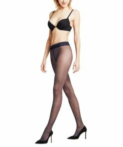 Falke Damen Strumpfhose Pure Matt 20 DEN -JEANS DIRECT Verkäufe 42317 40120 6179 frontview