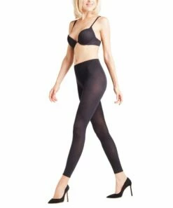 Falke Damen Leggings Cotton Touch