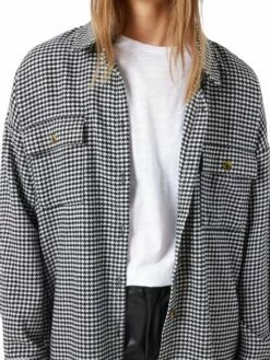 Noisy May Damen Longshirt Hemd NMFLANNY L/S LONG SHACKET - Relaxed -JEANS DIRECT Verkäufe 42902 nm 4388738 detail