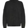 Noisy May Damen Strickpullover NMIAN L/S ROLL NECK