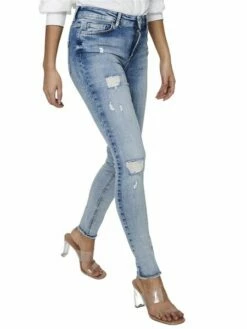 Only Damen Jeans ONLBLUSH LIFE MID SK RAW ANK DEST REA213 - Skinny Fit - Blau - Light Blue 30 Only Damen Jeans ONLBLUSH LIFE MID SK RAW ANK DEST REA213 - Skinny Fit - Blau - Light Blue -JEANS DIRECT Verkäufe 43527 on 3553344 detail1 1