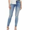 Only Damen Jeans ONLBLUSH LIFE MID SK RAW ANK DEST REA213 - Skinny Fit - Blau - Light Blue 1 Only Damen Jeans ONLBLUSH LIFE MID SK RAW ANK DEST REA213 - Skinny Fit - Blau - Light Blue -JEANS DIRECT Verkäufe 43527 on 3553344 front1