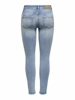Only Damen Jeans ONLBLUSH LIFE MID SK RAW ANK DEST REA213 - Skinny Fit - Blau - Light Blue 26 Only Damen Jeans ONLBLUSH LIFE MID SK RAW ANK DEST REA213 - Skinny Fit - Blau - Light Blue -JEANS DIRECT Verkäufe 43527 psp 1