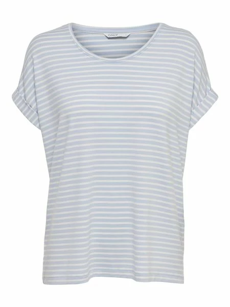 Only Damen Kurzarm T-Shirt ONLMOSTER STRIPE 5 Only Damen Kurzarm T-Shirt ONLMOSTER STRIPE – Bild 3