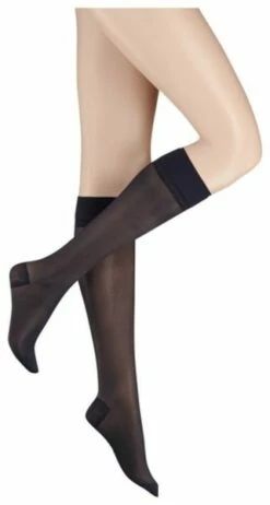 Camano Damen Feinstrümpfe Active Knee-Highs 40 DEN