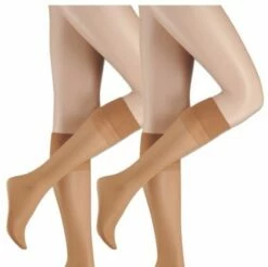 Camano Damen Feinstrümpfe Everyday Knee-Highs 20 DEN 2er Pack -JEANS DIRECT Verkäufe 43648 8202 0011