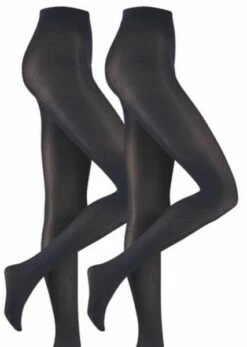 Camano Damen Feinstrumpfhosen Everyday Tights 60 DEN 2er Pack