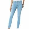 Replay Damen Jeans New Luz - Skinny Fit - Blau - Light Blue