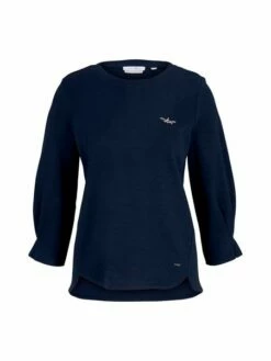 Tom Tailor Denim Damen Sweatshirt SLEEVEDETAIL 19 Tom Tailor Denim Damen Sweatshirt SLEEVEDETAIL -JEANS DIRECT Verkäufe 44227 TOM TAILOR D 102 10668 1023952 1