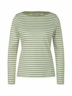 Tom Tailor Denim Damen Langarmshirt Interlock Contrast -JEANS DIRECT Verkäufe 44512 Denim Tom Ta 204 29132 1023950 1