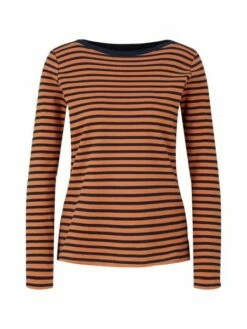 Tom Tailor Denim Damen Langarmshirt Interlock Contrast -JEANS DIRECT Verkäufe 44512 Denim Tom Ta 212 30609 1023950