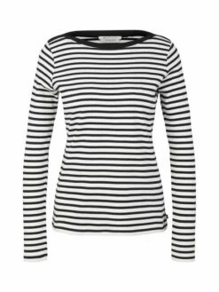 Tom Tailor Denim Damen Langarmshirt Interlock Contrast -JEANS DIRECT Verkäufe 44512 Denim Tom Ta 302 31641 1023950