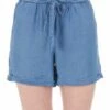 Tom Tailor Denim Damen Short Soft Relaxed Fit Blau -JEANS DIRECT Verkäufe 44524 Tom Tailor 1026331 10118 front vo