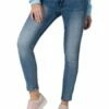 TIMEZONE Damen Jeans Tight AleenaTZ 7/8 - Blau - Aqua Blue Wash