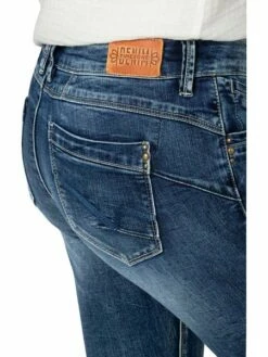 TIMEZONE Damen Jeans Tight AleenaTZ 7/8 - Blau - Aqua Blue Wash -JEANS DIRECT Verkäufe 44577 17 10083 40 3374 3336 Tight Sanya Detail