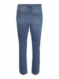 Noisy May Damen Jeans NMOLIVIA NW SLIM STRAIGHT Blau - Medium Blue Denim -JEANS DIRECT Verkäufe 44590 nm 27015687 back 1