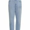 Noisy May Damen Jeans NMISABEL HW MOM - Straight Fit - Blau - Light Blue Denim -JEANS DIRECT Verkäufe 44591 nm 3571673 front