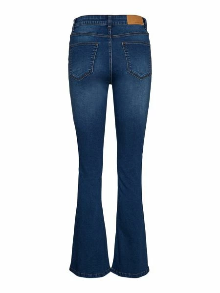 Noisy May Damen Jeans NMSALLIE HW FLARE VI021MB - Flare Fit - Blau - Medium Blue 4 Noisy May Damen Jeans NMSALLIE HW FLARE VI021MB - Flare Fit - Blau - Medium Blue – Bild 2
