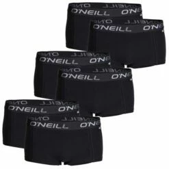 O'Neill Damen Shortys Plain - 4er 6er 8er Multipack -JEANS DIRECT Verkäufe 44729 800002 Black 6969P 6er