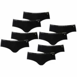 O'Neill Damen Hipster Plain - 4er 6er 8er Multipack -JEANS DIRECT Verkäufe 44739 801022 Black 6969P 8er