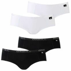 O'Neill Damen Hipster Plain - 4er 6er 8er Multipack