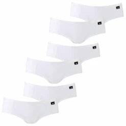 O'Neill Damen Hipster Plain - 4er 6er 8er Multipack -JEANS DIRECT Verkäufe 44739 801022 White 1010P 6er