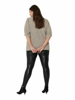 Carmakoma By Only Damen Leggings CARROOL COATED - Plus Size -JEANS DIRECT Verkäufe 44792 on 3432156 back1 1