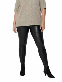 Carmakoma By Only Damen Leggings CARROOL COATED - Plus Size