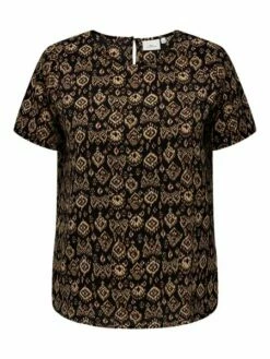 Carmakoma By Only Damen T-Shirt CARVICA - Plus Size -JEANS DIRECT Verkäufe 44793 on 4337863 front