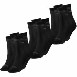 Puma Damen Sportsocken 4er 6er 8er Multipack -JEANS DIRECT Verkäufe 44910 100000964 Black 001 6er