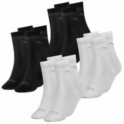 Puma Damen Sportsocken 4er 6er 8er Multipack -JEANS DIRECT Verkäufe 44910 100000964 BlackundWhite 002 8er