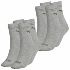 Puma Damen Sportsocken 4er 6er 8er Multipack -JEANS DIRECT Verkäufe 44910 100000964 Grey Melange 003 4er