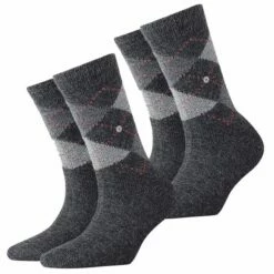 Burlington Damen Socken Whitby 2er 3er 4er Multipack -JEANS DIRECT Verkäufe 45206 24080 Anthra moul 3087 2er