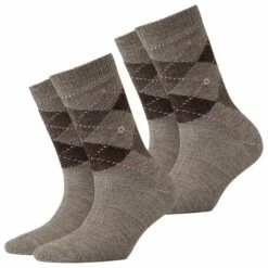 Burlington Damen Socken Whitby 2er 3er 4er Multipack -JEANS DIRECT Verkäufe 45206 24080 Nutmeg mel 5413 2er
