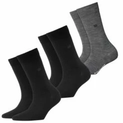 Burlington Damen Socken Bloomsbury 2er 3er 4er Multipack -JEANS DIRECT Verkäufe 45234 22147 BlackundLight Grey 3770 3er