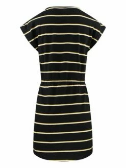 Only Damen Kleid ONLMAY S/S DRESS 2er Pack -JEANS DIRECT Verkäufe 45248 Only Kleid May 15247717 Black Double Camel schwarz braun wei gestreift back