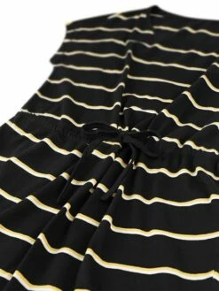 Only Damen Kleid ONLMAY S/S DRESS 2er Pack -JEANS DIRECT Verkäufe 45248 Only Kleid May 15247717 Black Double York Yellow schwarz gelb wei gestreift detail