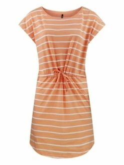 Only Damen Kleid ONLMAY S/S DRESS 2er Pack -JEANS DIRECT Verkäufe 45248 Only Kleid May 15247717 Coral Sands Primo Stripe front 2 1