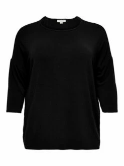 Carmakoma By Only Damen Langarmshirt CARLAMOUR 3/4 - Plus Size -JEANS DIRECT Verkäufe 45284 on 3707866 front 1