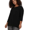 Carmakoma By Only Damen Langarmshirt CARLAMOUR 3/4 - Plus Size -JEANS DIRECT Verkäufe 45284 on 3707866 front1