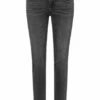 TIMEZONE Damen Jeans Tight SanyaTZ - Tight Fit - Grau - Rough Grey Wash -JEANS DIRECT Verkäufe 45353 TIMEZONE Gmb FW21 8052 17 10083 00 3053 1