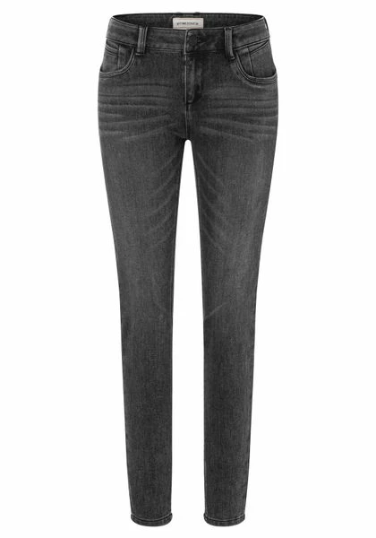 TIMEZONE Damen Jeans Tight SanyaTZ - Tight Fit - Grau - Rough Grey Wash 5 TIMEZONE Damen Jeans Tight SanyaTZ - Tight Fit - Grau - Rough Grey Wash – Bild 3